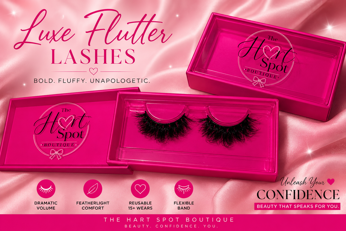 Luxe Flutter – Dramatic 3D Fluffy Mink Effect Lashes